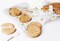 50 Pieces Clear Cello Bags for Treat Candy Cookie Party Favor Bags, Plastic Bags for Bakery, Cookies, Candies Chocolate,Snack Wrapping,for Wedding Shower Kid’s Birthday Party,Gold Dot,50pcs